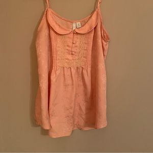 Blush Babydoll Tank Top
